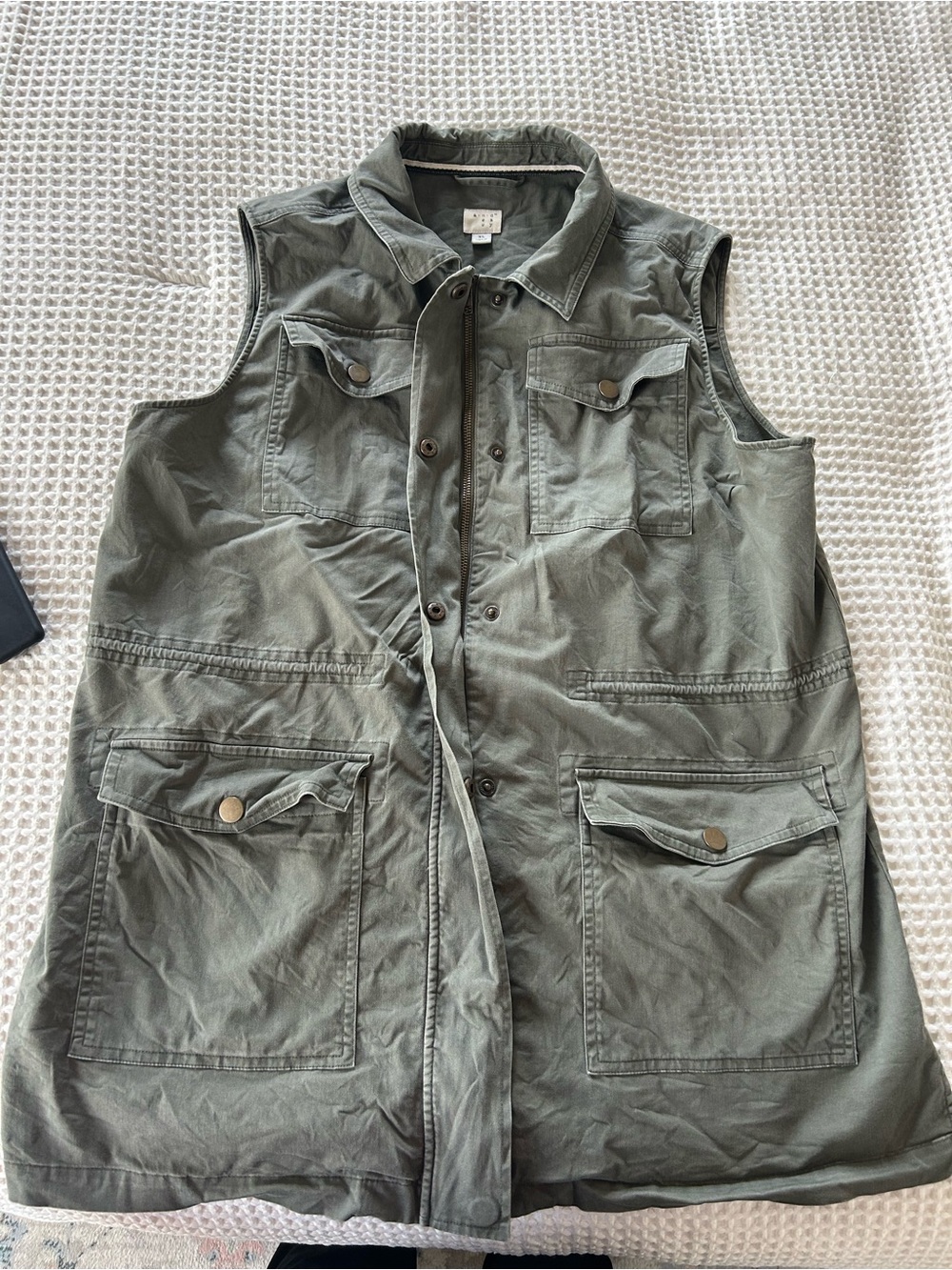 a new day Olive Green Utility Vest